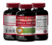 brain booster vitamins - OMEGA FISH OIL Essential Fatty Acids, Enteric Coated 1B