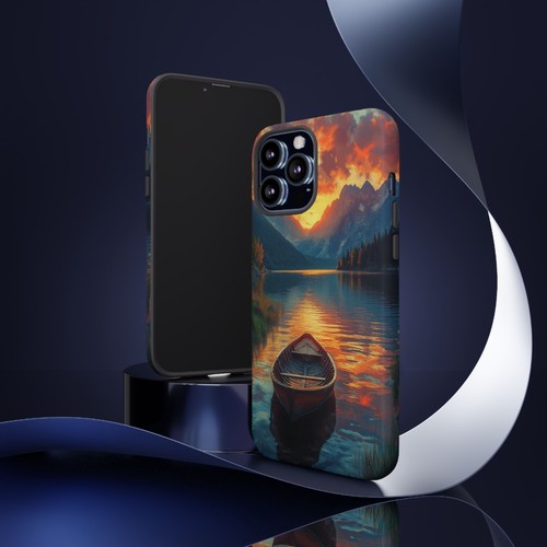 Lake Wooden Boat Phone Case for iPhone, Samsung Galaxy, Pixel - 第 93/231 張圖片