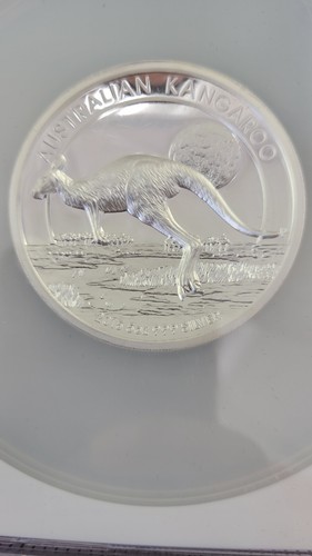2015 P Australia $8 5 oz Silver Kangaroo High Relief NGC PF69 Ultra Cameo Cased - Picture 6 of 9
