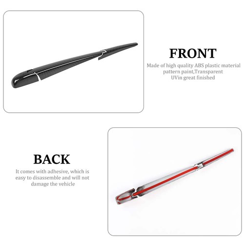 Chrome Rear Window Wiper Arm Blade Cover Trims Decor For Jeep Grand Cherokee 11+ - Picture 7 of 7