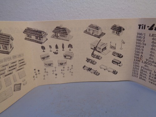 LEGO SYSTEM DINAMARCA VINTAGE AÑOS 50 COMPETENCIA CARPETA/LISTA DE PRECIOS ULTRA RARO COMO NUEVO - Imagen 3 de 8