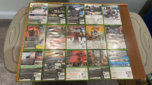 Xbox 360 Video Game Lot Bundle of 34 Microsoft Sports Fantasy Action CIB - Picture 2 of 14