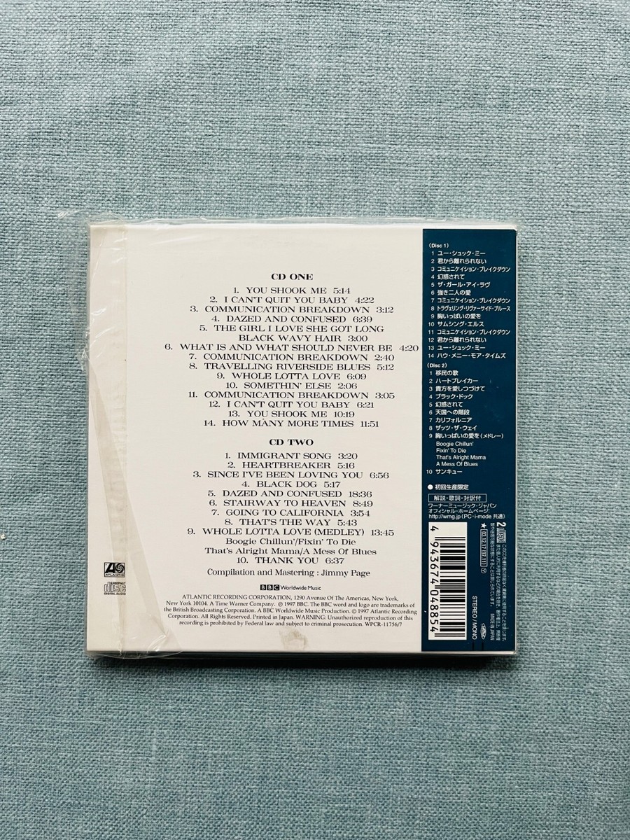 【美品DVD付き】THE COMPLETE BBC SESSIONS Led Zeppelin – BBC Sessions – 2 x CD (Album, Reissue