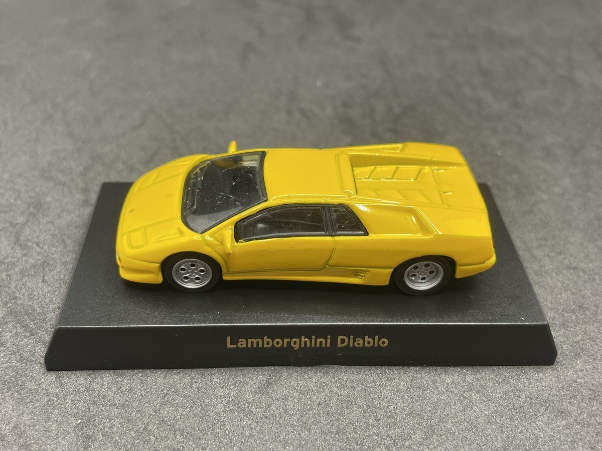 Kyosho 1/64 Lamborghini collection1 Diablo yellow diecast