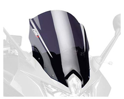 2009-2017 FZ6R Dark Smoke PUIG Racing Bubble Windshield Windscreen