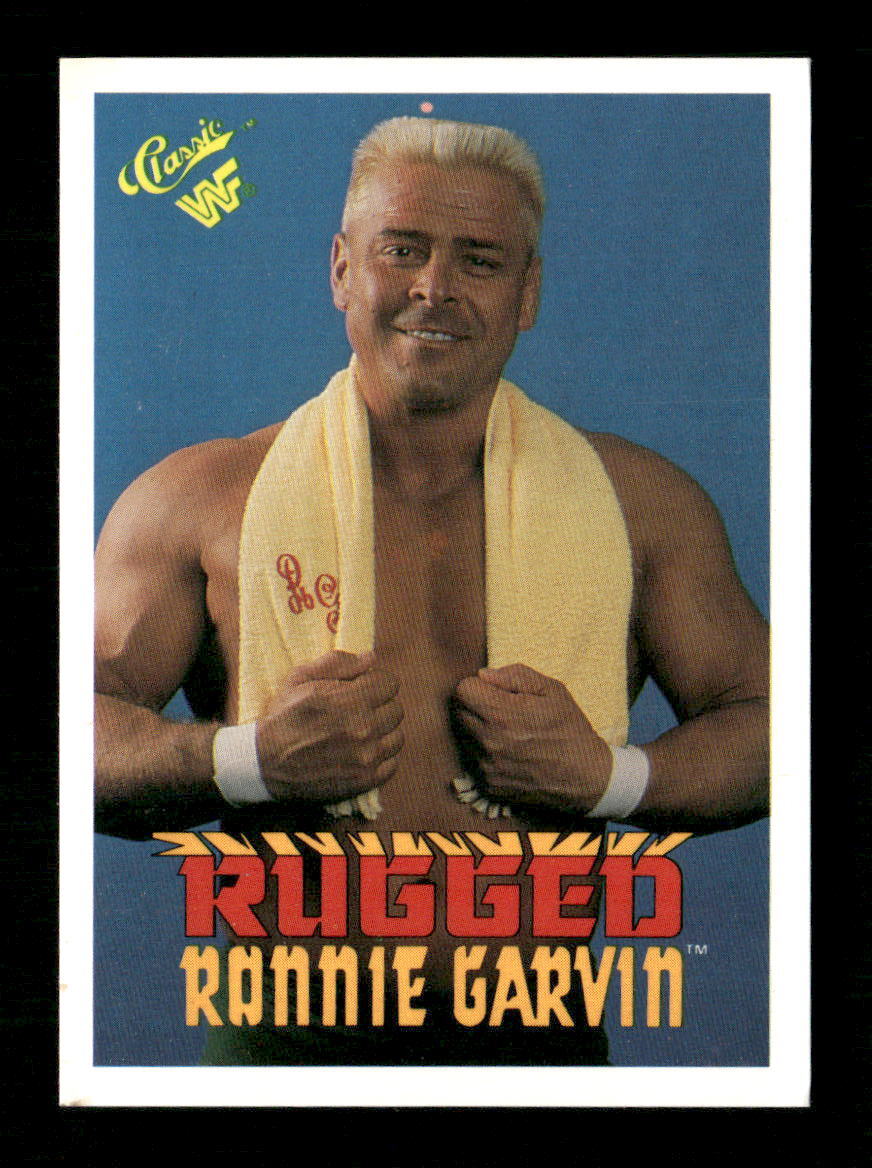 Rugged Ronnie Garvin 1990 Classic WWF #89 WWE | eBay