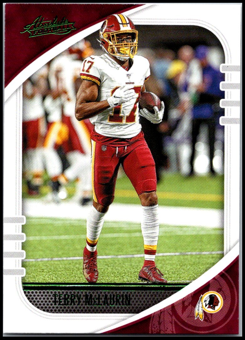2020 Panini Absolute Green  #4 Terry McLaurin FREE SHIPPING!