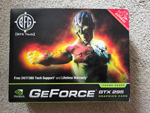 NVIDIA Geforce GTX 295 Graphics Card 1792mb GDDR3 Memory