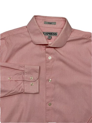EXPRESS Mens Slim Fit Shirt Size M Pink 