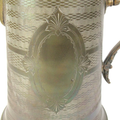 Antike WMF Messing Kanne ca. 1890 Historismus Gründerzeit Ungraviert 29,5cm - Bild 2 von 12