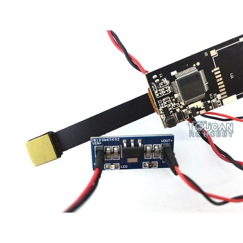 Unidad de cámara FPV modelo tanque radiocontrol HengLong escala 6,0 1/16 stock de EE. UU. piezas - Imagen 5 de 6
