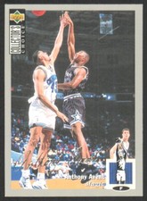 1994-95 Upper Deck Collector's Choice Silver Signatures Anthony Avent #358