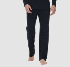 32 Ink Ivy Men Black Elastic Drawstring Waist Pajama Sleepwear Pants Size XL