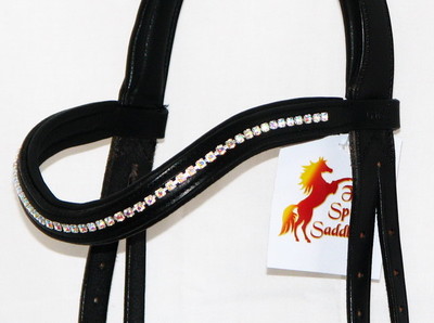 FSS CURVE FORM SWING Kristallbling MASSGESCHNEIDERTES Stirnband maßgeschneidert funkelnd NEU