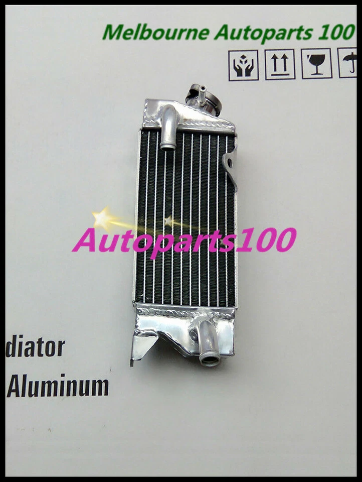 Radiador de aluminio para radiador único KAWASAKI KX80 KX85 KX100 1998-2013 Foto 2 de 4