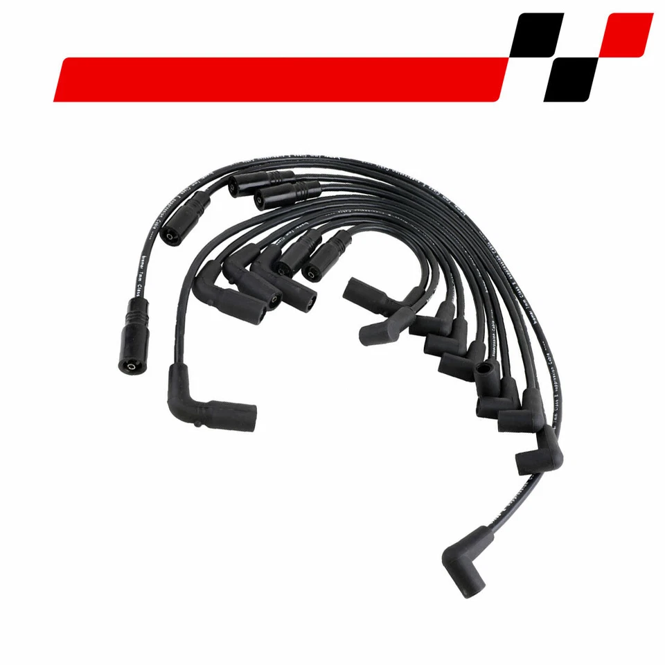 Cables de bujía para Chevy Impala Caprice Roadmaster Fleetwood V8 1994-1996 5,7 L Foto 2 de 4