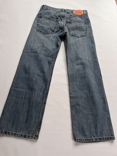 Levi’s 550 Regular Fit Vintage Jeans Boy Size 10 Reg Straight Leg Jeans - Picture 4 of 5