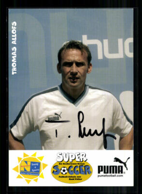 Thomas Allofs Autogrammkarte Fortuna Düsseldorf Original Signiert +2