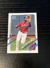 2021 Topps Series 2 #602 Delino DeShields - Cleveland Indians