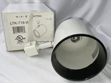WAC LKT-718-WT Track Lighting Fixture 7” X 4 3/8” White Large