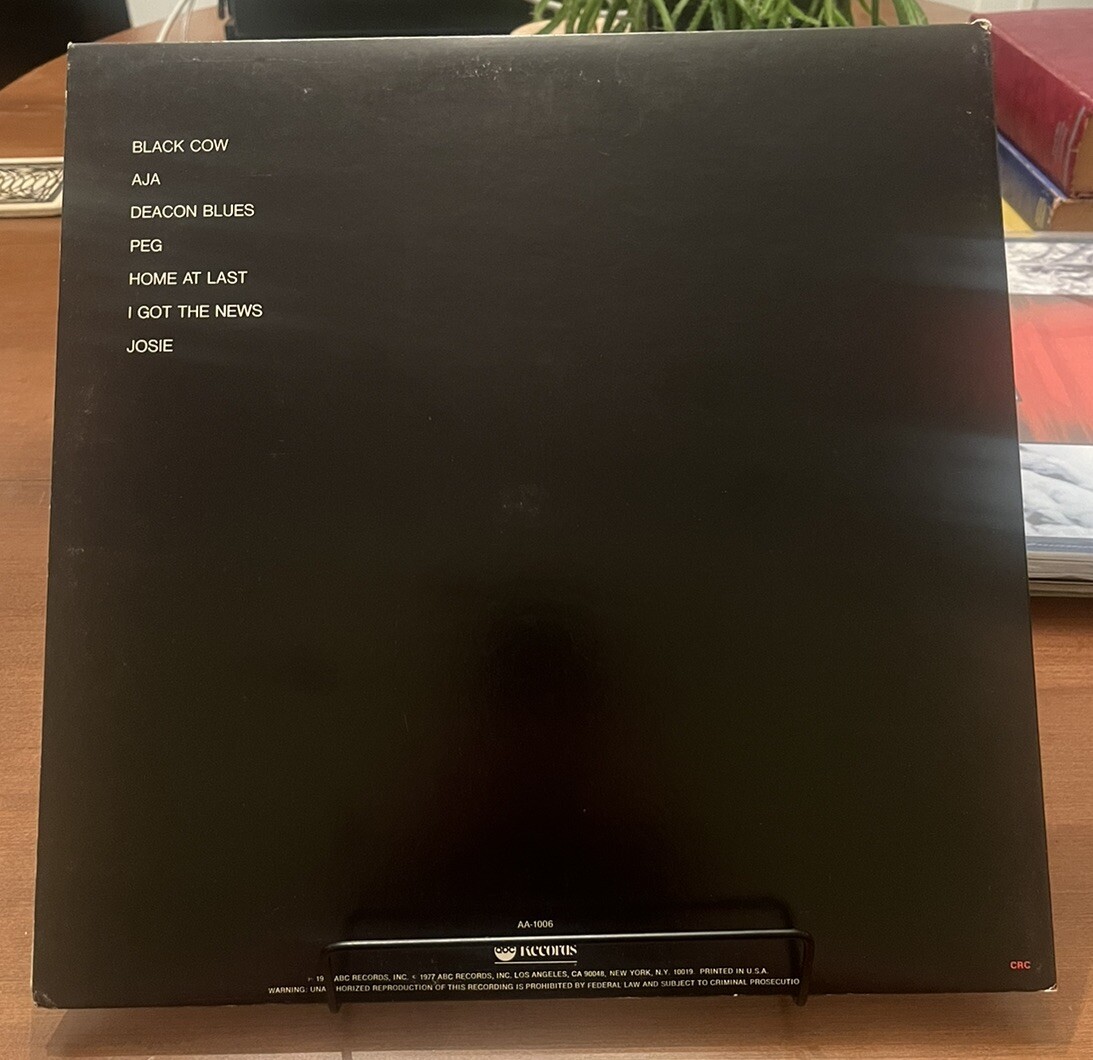 ※シュリンク付【US orig AA-1006LPレコード】steely dan シュリンク付【US orig AA-1006LPレコード】steely dan Steely