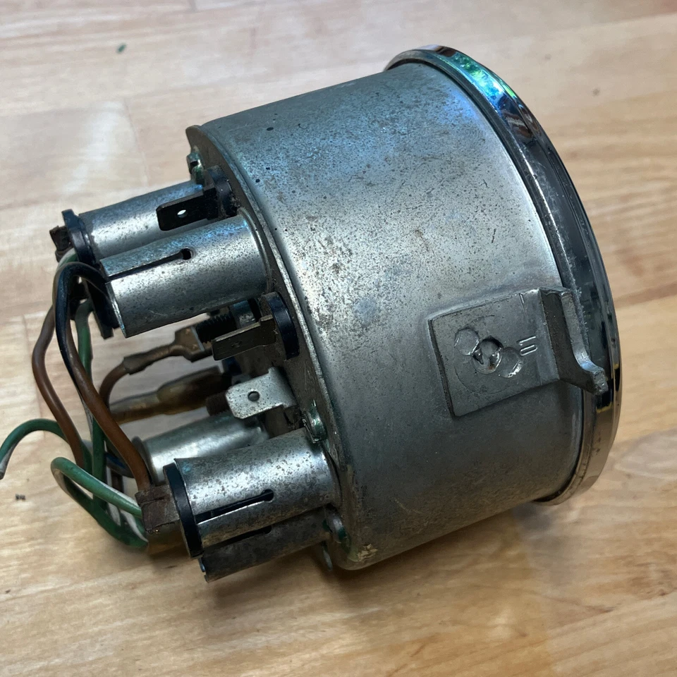 Cuadro medidor de combustible de temperatura BMW E9 OEM 1968-1974 E9 3,0 CS 2800 CS 2500CS Foto 3 de 4