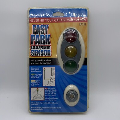 Easy Park RP-338 Garage Parking Sensor Stop Light Electric Wall Stopper NEW