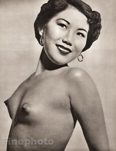 Details about 1950's Vintage Ethnic FEMALE NUDE Asian Oriental CHINESE  Photo Art JOHN EVERARD