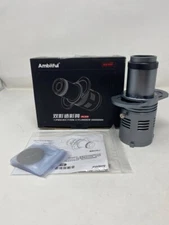 AMBITFUL AL-20 Bowens Mount Conical Snoot Kit with 50mm Lens 21 Designs