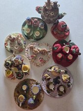 9 Sets Of miniature tea set
