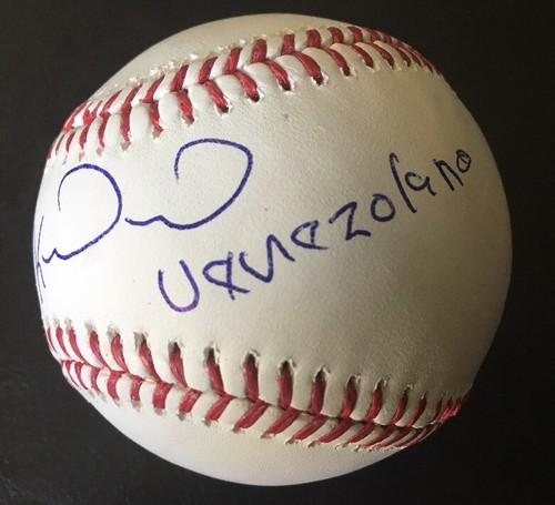KEVIN MAITAN RARE INSCRIPTION SIGNATURE MLB BASEBALL SIGNED AUTO ATLANTA BRAVES - Imagen 2 de 4