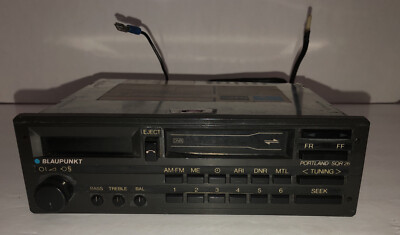 Blaupunkt Portland SQR 26 Stereo Cassette Radio For Porsche 911