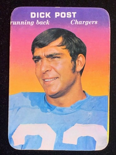 Insertos de fútbol americano brillantes Topps 1970 elige tu tarjeta - Imagen 53 de 56