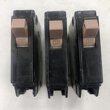  Lot of 3 Cutler Hammer Eaton CH150 Breaker 50 Amp 1-Pole CTL