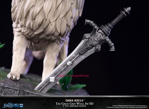 First 4 Figures Dark Souls The Great Grey Wolf Sif SD-009 Standard Edition - Picture 11 of 12
