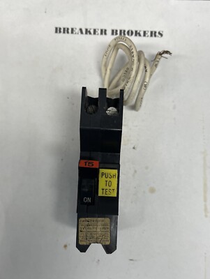 FPE Federal Pacific NA115GF 15 amp 1 pole 120v NAGF15 GFCI SHIPS TODAY PRIORITY!