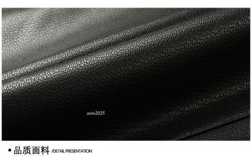 Winter New Sheepskin Jacket Mens Thickened Warm Hooded Leather Fur Lining Jacket - Picture 21 of 26