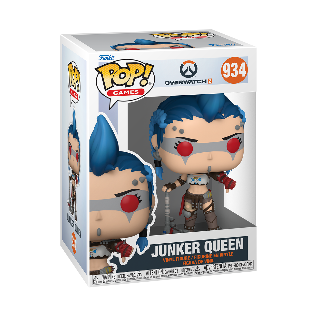 7039487 Merchandising Overwatch 2: Funko Pop! Vinyl - Junker Queen (Vinyl Figure