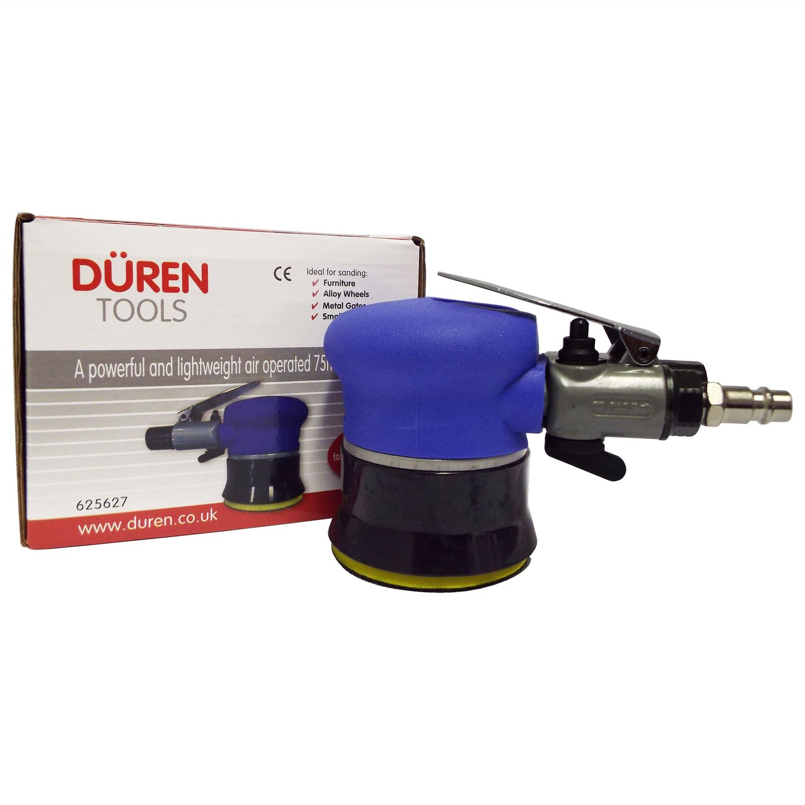 75mm Mini Palm Air Sander (3"") - Car Body and Alloy Wheel Repairs