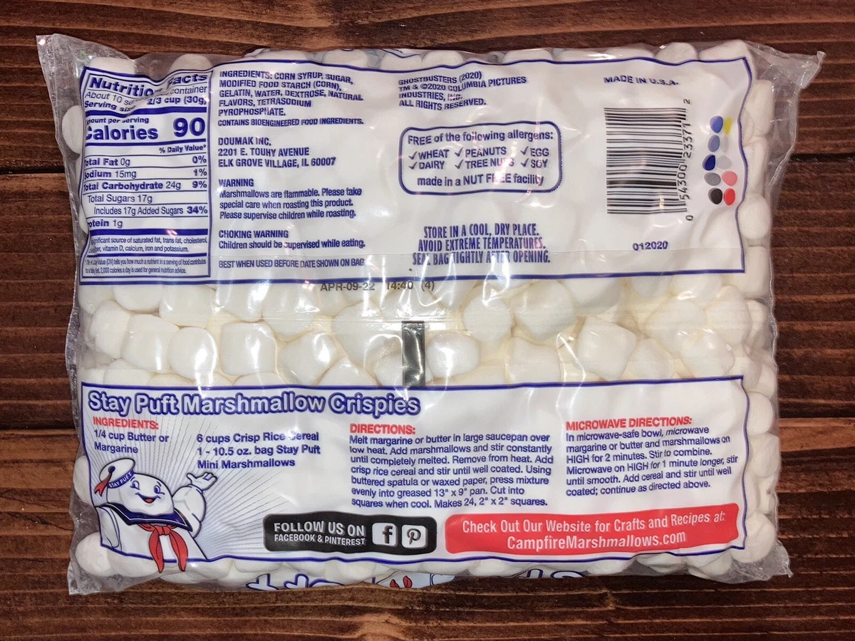 Campfire Marshmallows Nutrition Facts
