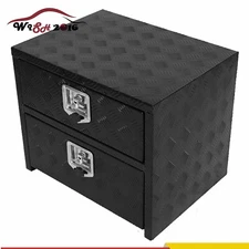 24"X20"X18" Aluminum Underbody Truck Tool Box Truck Bed Drawer for Flatbed Truck