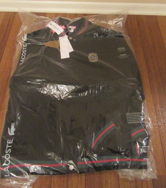 supreme lacoste wool varsity jacket black