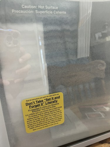 NEW Ronco Showtime Rotisserie Electric Oven & BBQ. Model 4000 White. +Steam Tray - Picture 4 of 23