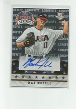2015 USA Baseball Stars and Stripes Longevity Signatures #74 Max Wotell  133/201