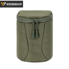 IDOGEAR Tactical Storage Bag NVG Pouch Paded MOLLE Shock Absorbed Paintball Camo