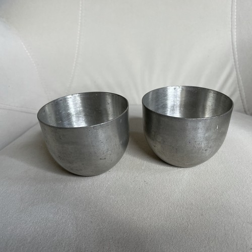 Leonard Genuine Pewter Jefferson Cups Set of 2 Made in Bolivia eBay