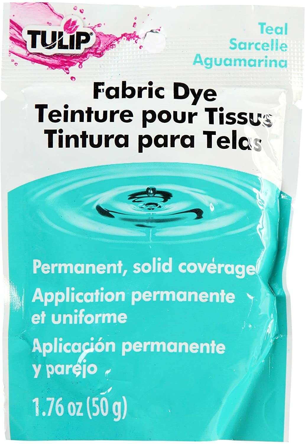 Tulip Permanent Fabric Dye 1.76oz-Turquoise, 1 - Foods Co.