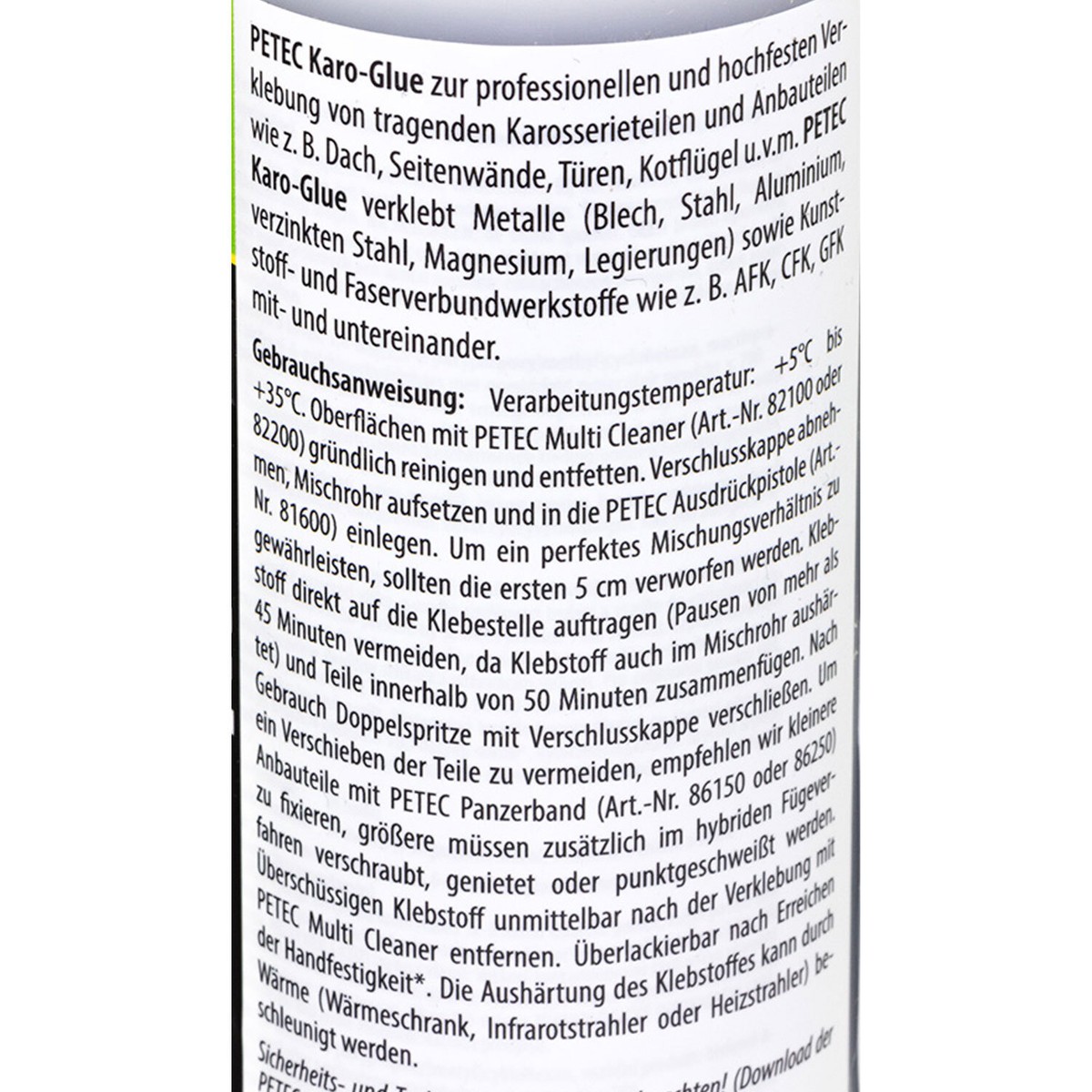 3x 2K ADESIVO PER CARROZZERIA Adesivo Per Carrozzeria KARO GLUE 195ml - Foto 2