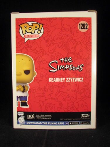 Funko Pop Television 1282 The Simpsons Kearney Zzyzwicz NYCC Fall Con - Picture 3 of 5