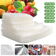 100-200x Vakuumbeutel VACUMO Vakuumfolie Vakuumierbeutel goffriert 6 Größe